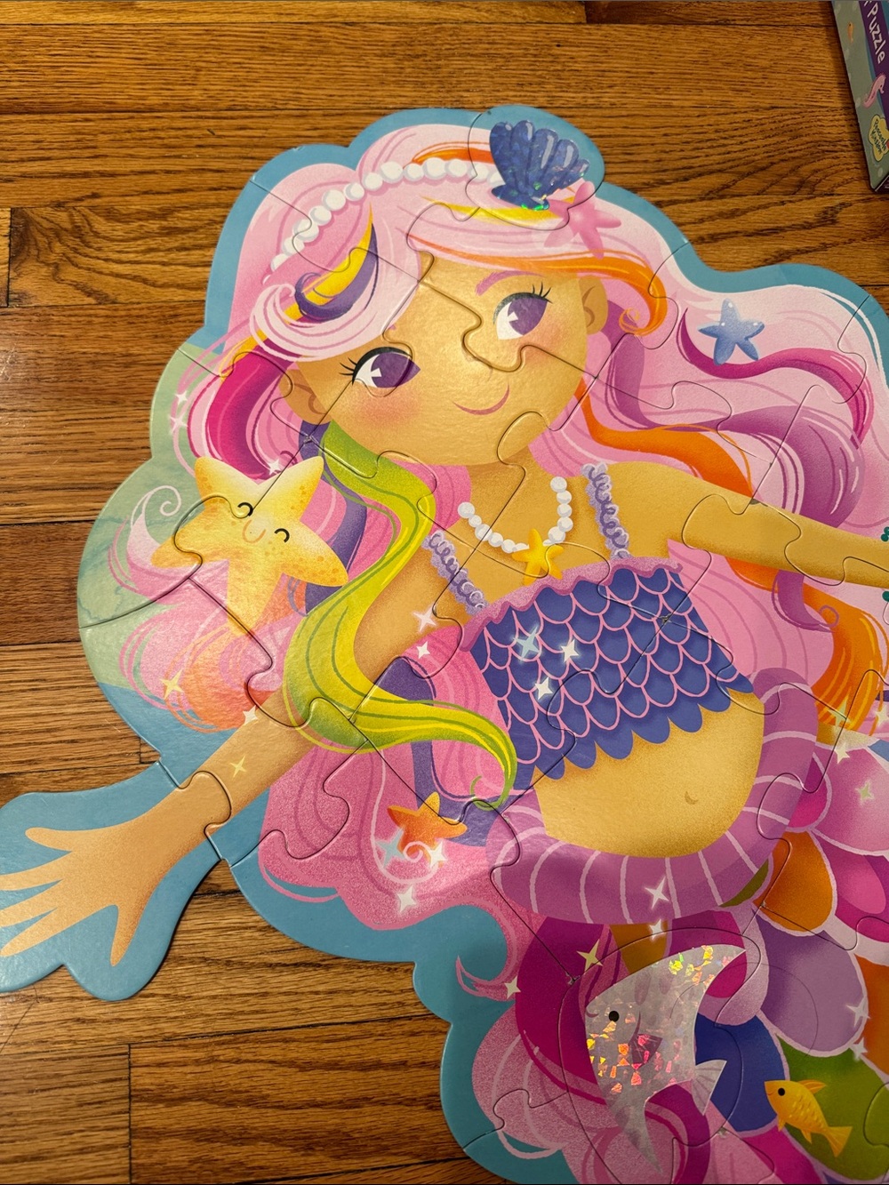 Magical Mermaid Floor Puzzle 3+ - Picture 3 of 7